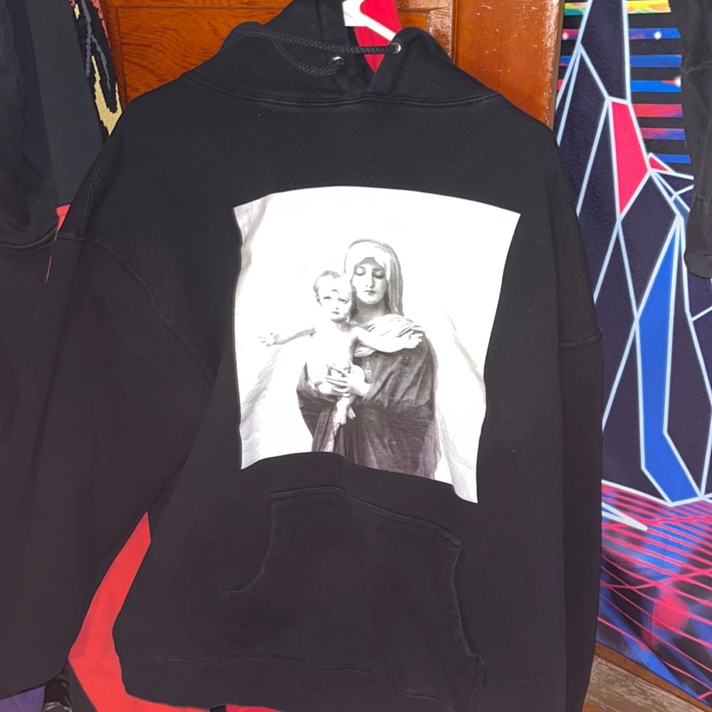 Third eye baby Jesus hoodie
